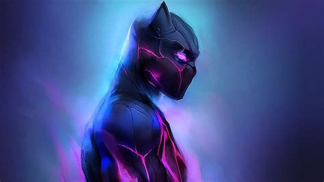fond d'écran black panther.